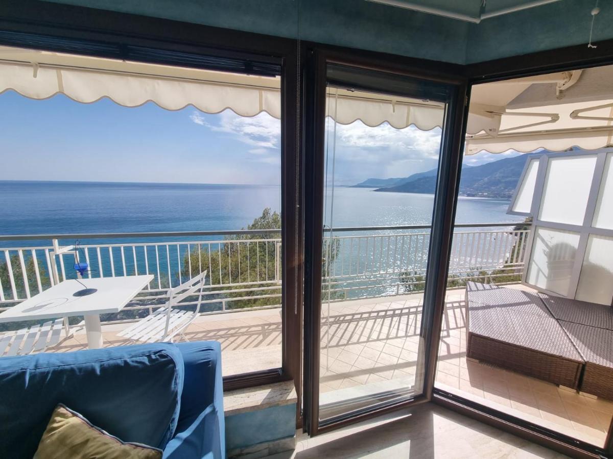 Sea And Monaco Charme View On The Beach Vintimille Extérieur photo